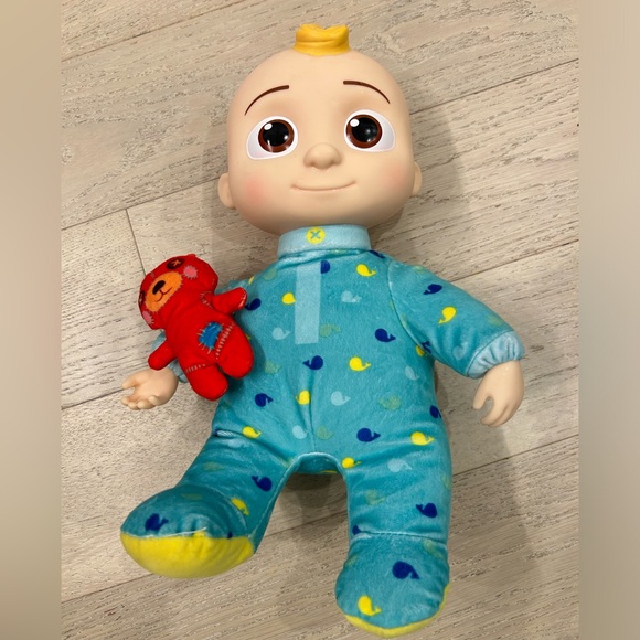 Cocomelon Official Musical Bedtime JJ Doll, Soft Plush - Picture 3 of 4